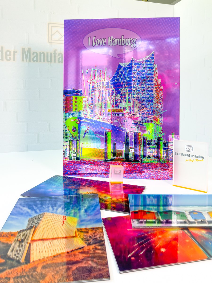 Fotodruck Magic Plexiglas glänzend – Wandbild mit Spiegel-Effekt